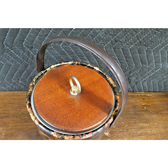 Mid Century Morgan Designs Ice Bucket Brigade Tortoise Turtle 60s MCM Vintage - Picture 2 of 9